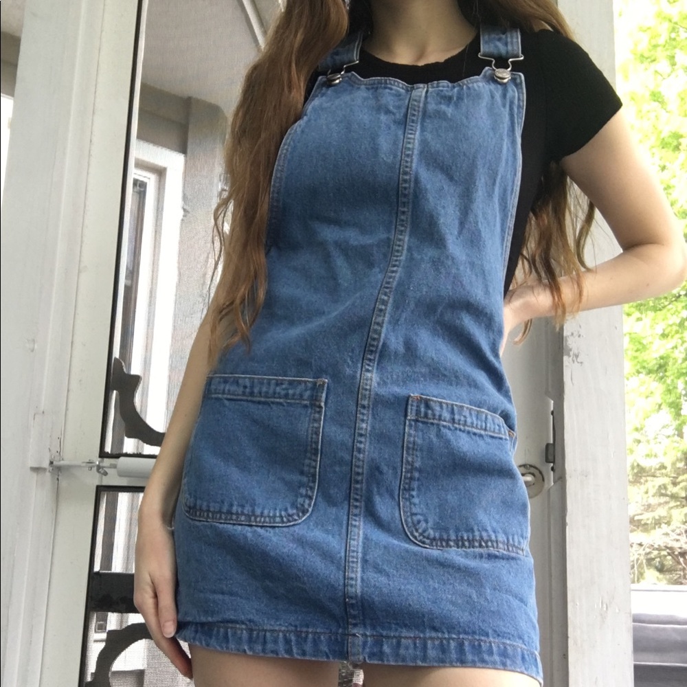 Overall Jean Dress